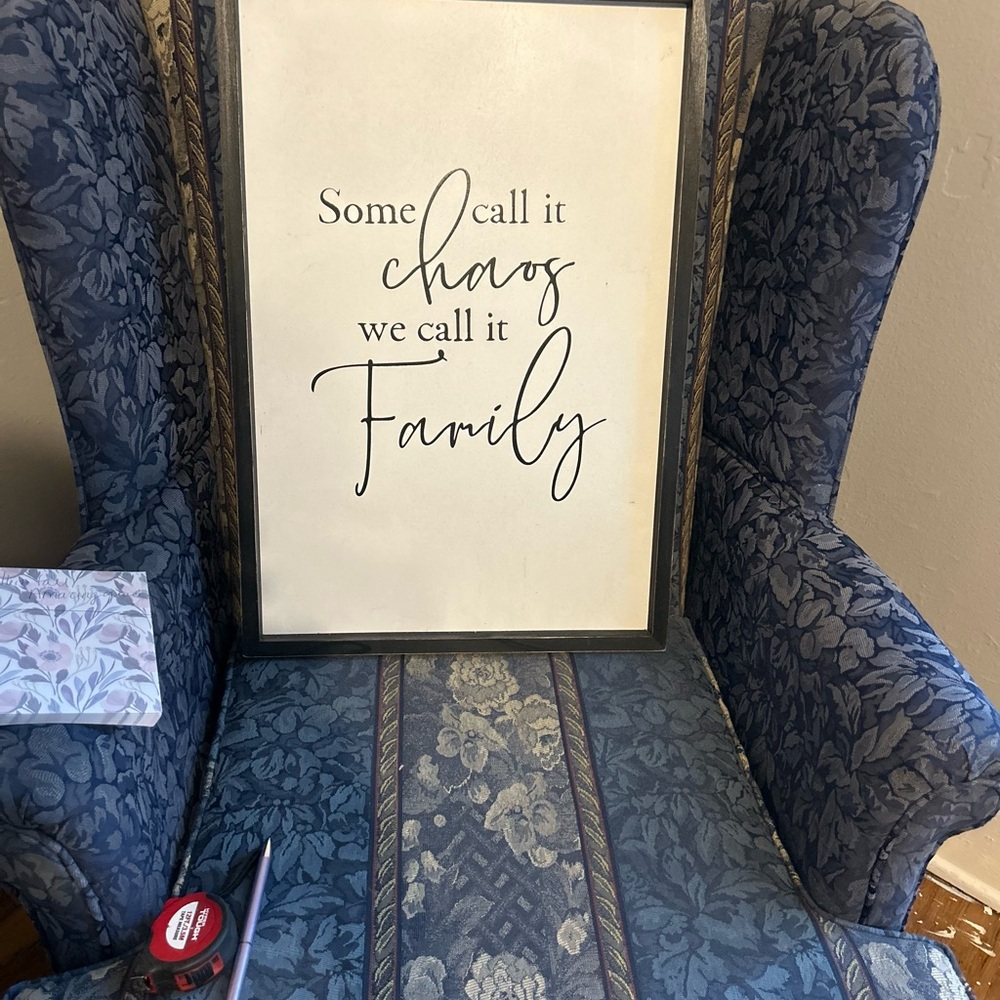Framed Family Quote Wall Art